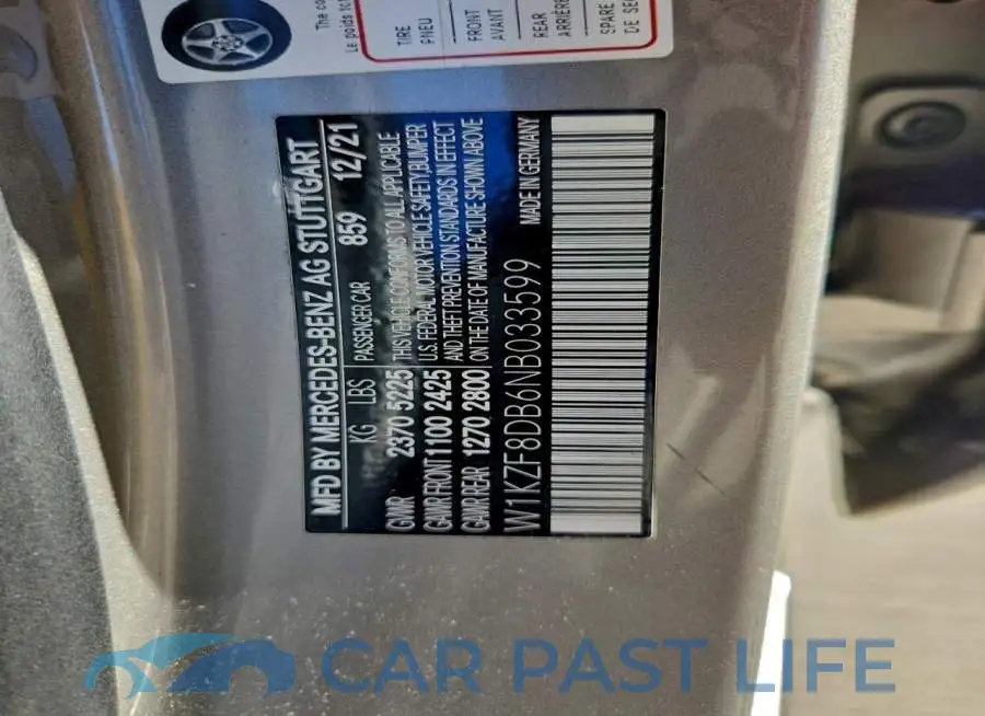 W1KZF8DB6NB033599# 13