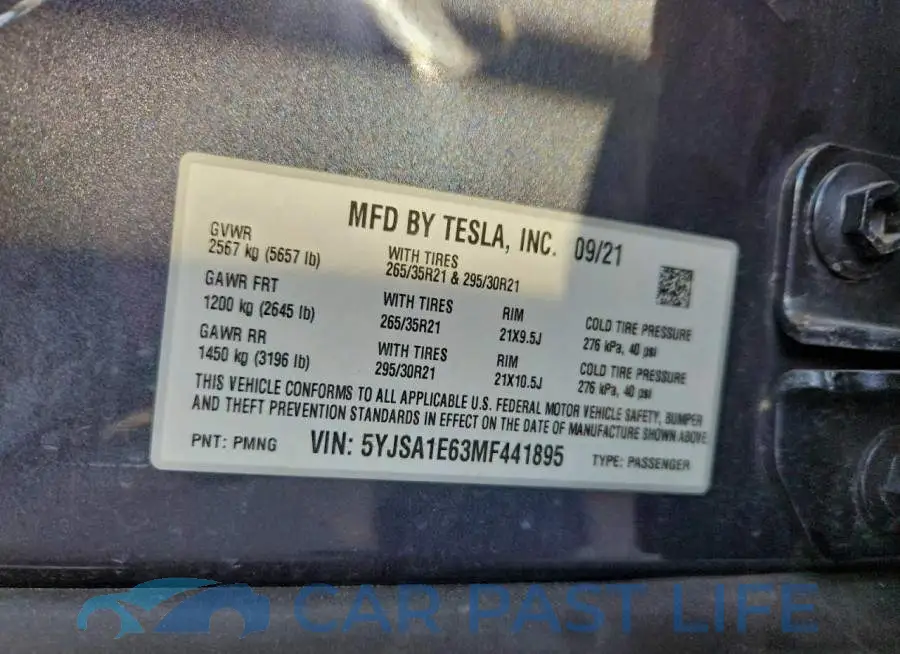 5YJSA1E63MF441895# 12