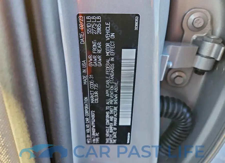 7JRH60FW7PG249072# 13