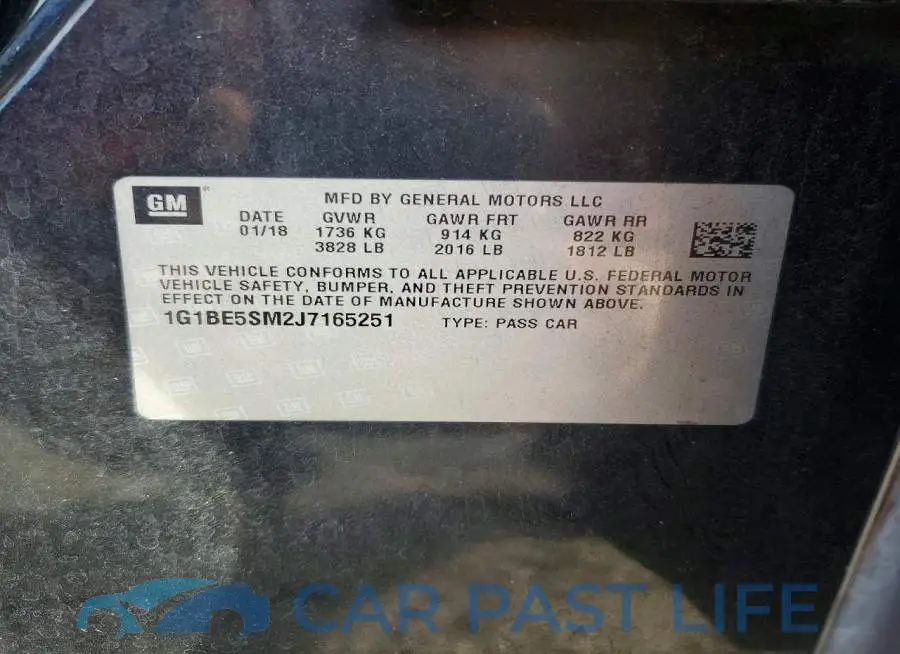 1G1BE5SM2J7165251# 12