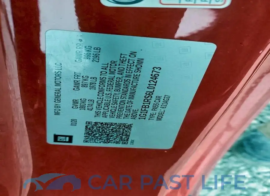 1G1FB1RS6L0124673# 12
