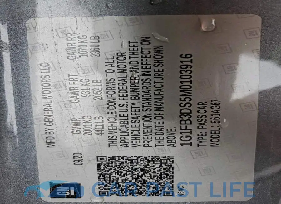 1G1FB3DS5M0103916# 12