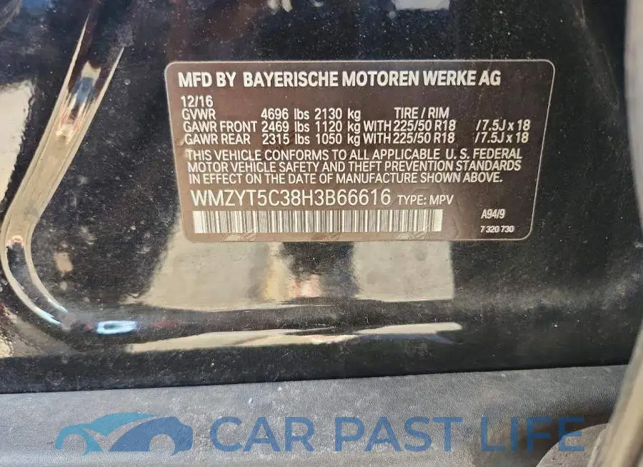 WMZYT5C38H3B66616# 13