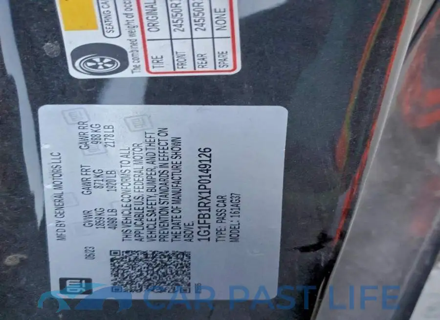 1G1FB1RX1P0149126# 12