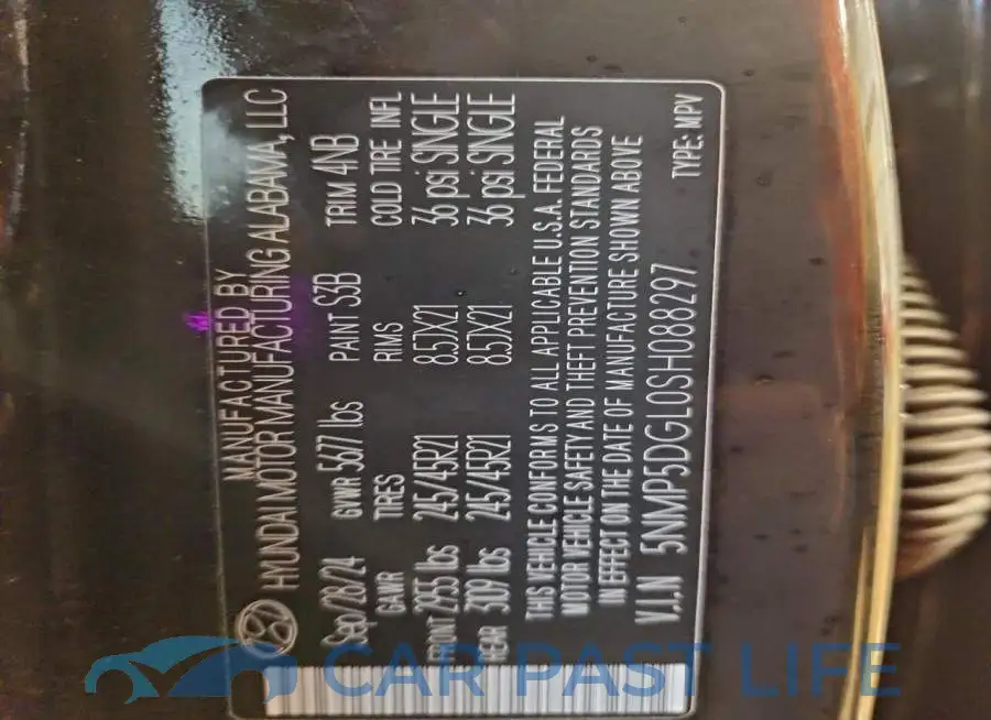 5NMP5DGL0SH088297# 13