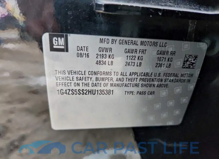 1G4ZS5SS2HU135381# 13