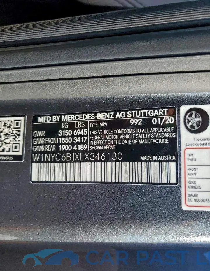 W1NYC6BJXLX346130# 13