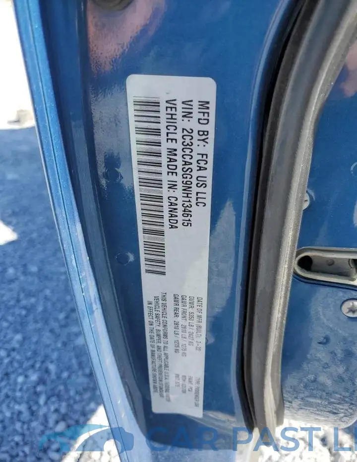 2C3CCASG9NH134615# 12