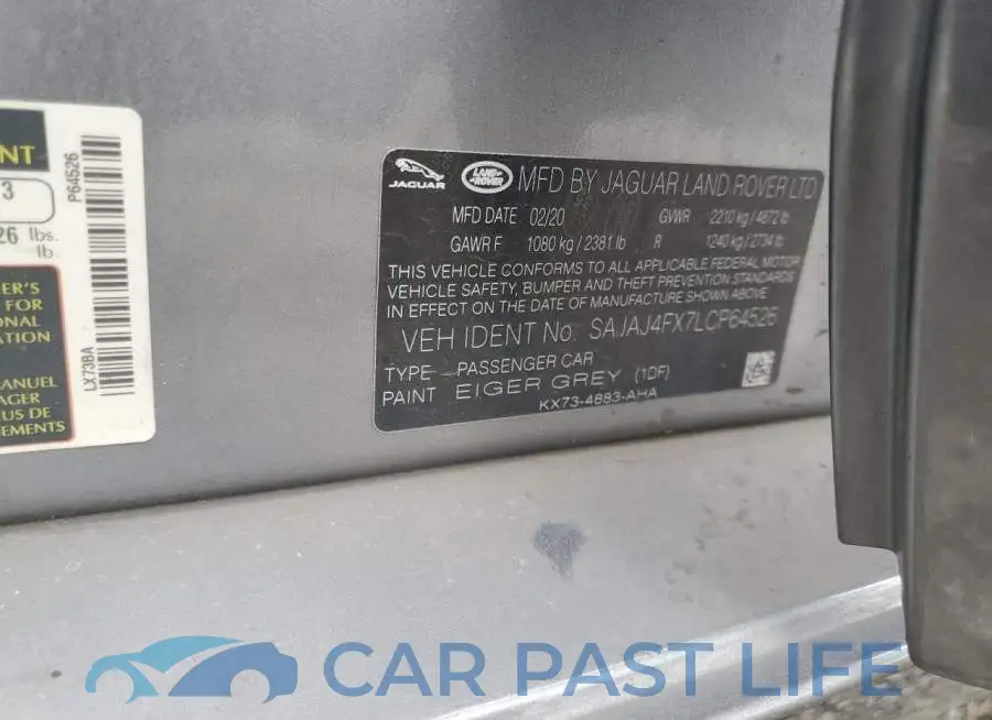SAJAJ4FX7LCP64526# 13
