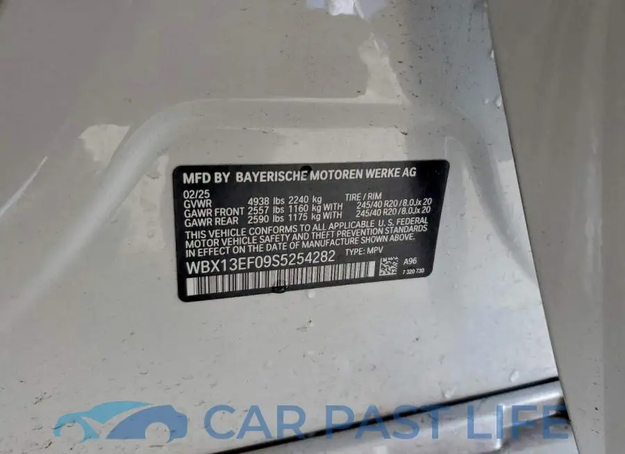 WBX13EF09S5254282# 12