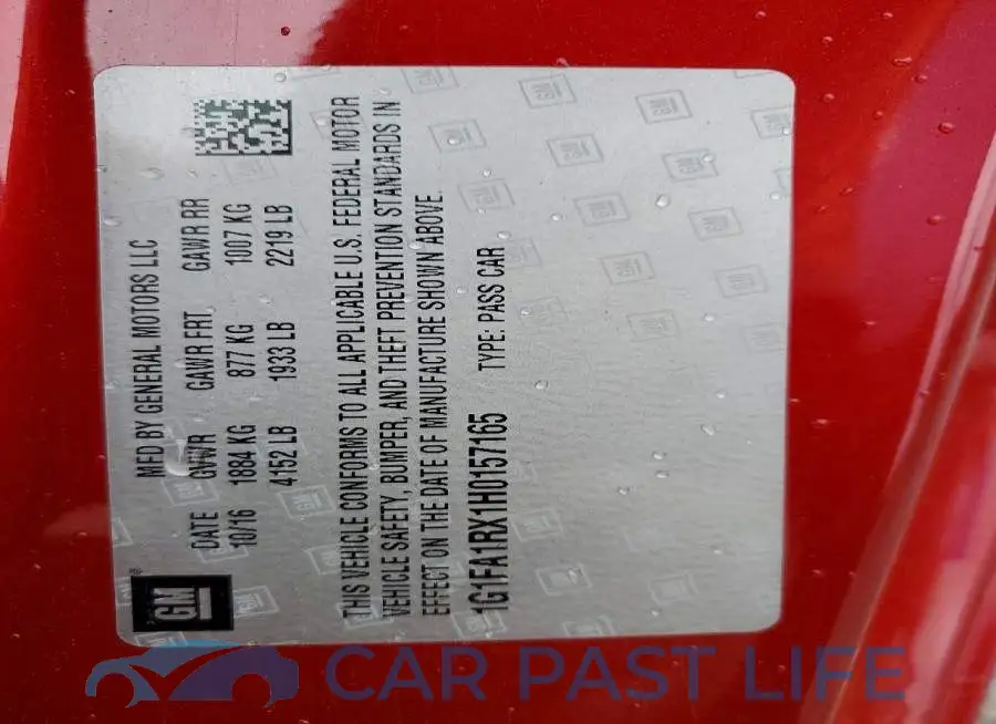 1G1FA1RX1H0157165# 12