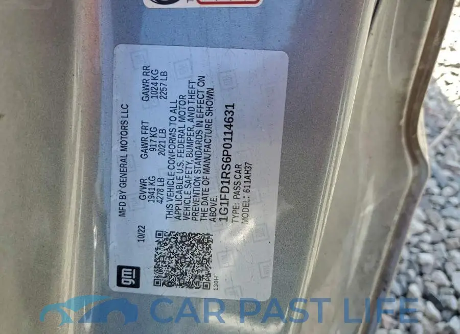 1G1FD1RS6P0114631# 13