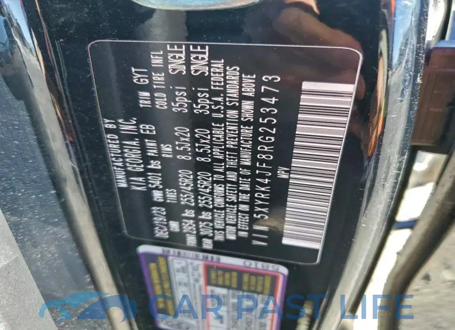 5XYRK4JF8RG253473# 13