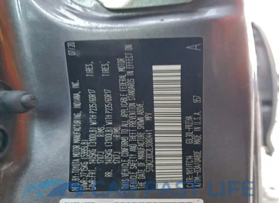 5TDKZ3DC2LS080441# 14