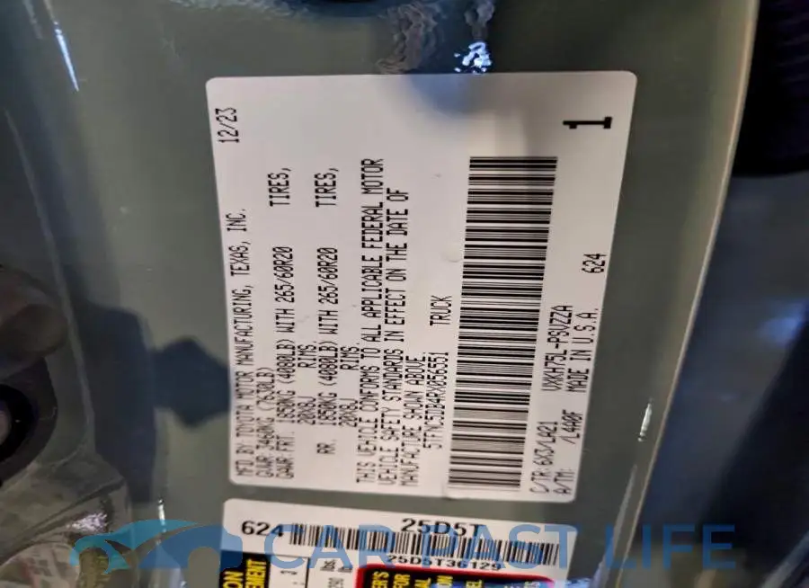 5TFNC5DB4RX056551# 13
