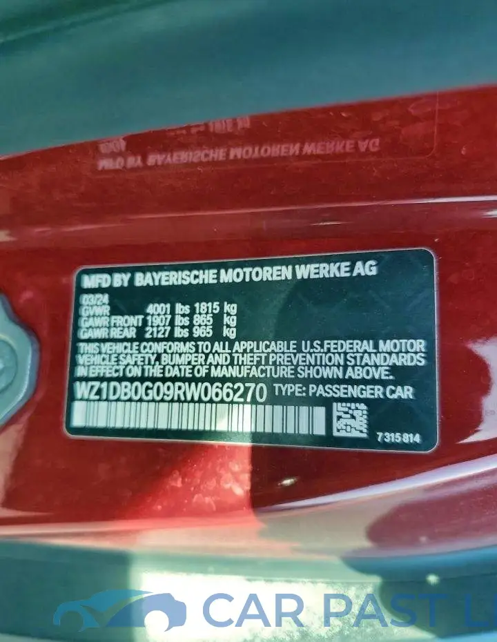 WZ1DB0G09RW066270# 13