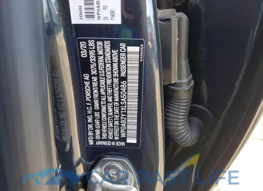 WP0AB2Y1XLSA50486# 10