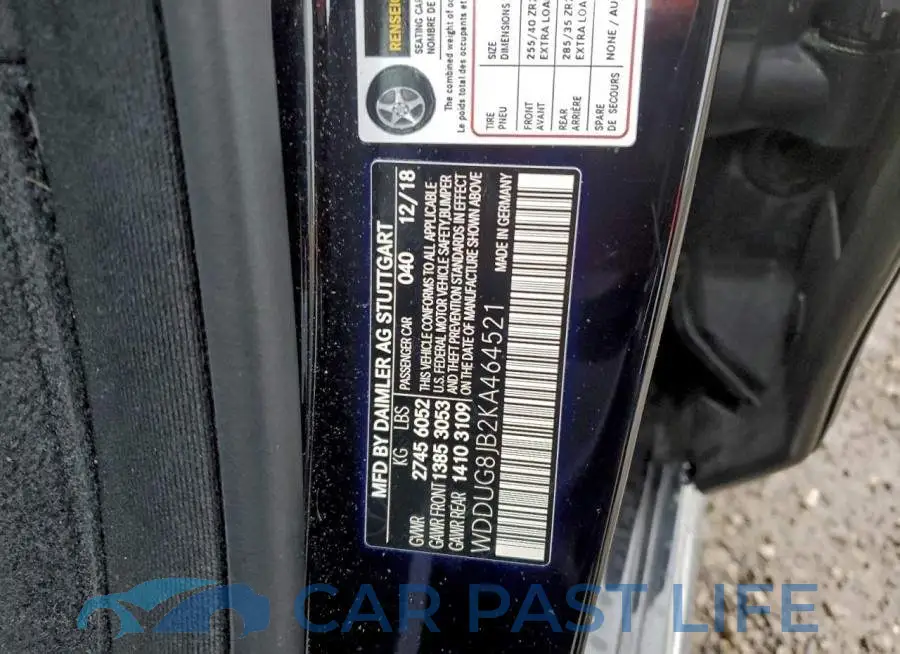 WDDUG8JB2KA464521# 12