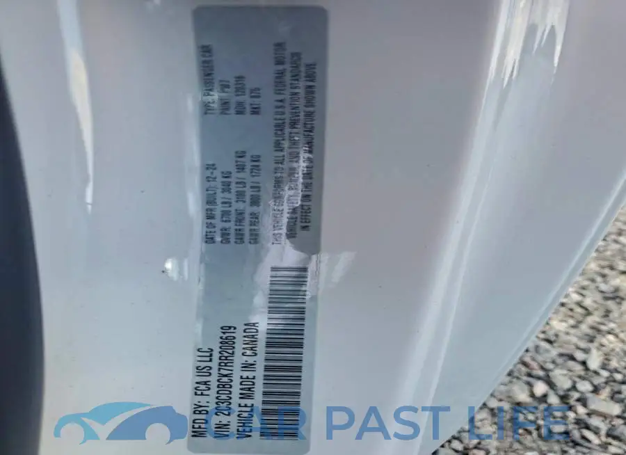2C3CDBCK7RR208619# 12