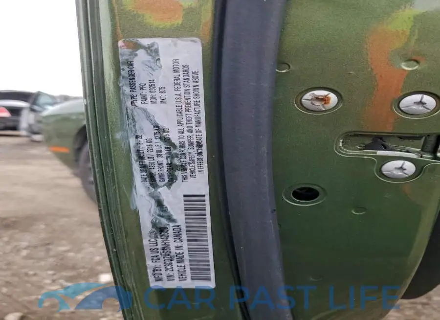 2C3CDZAG8NH140080# 12