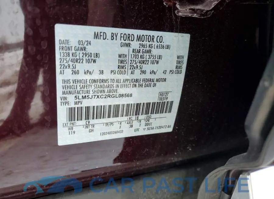 5LM5J7XC2RGL08568# 13