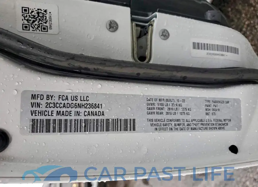 2C3CCADG6NH236841# 12