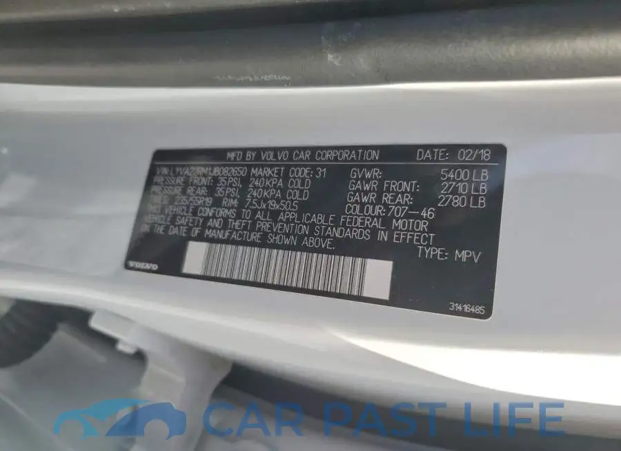 LYVA22RM1JB082650# 13