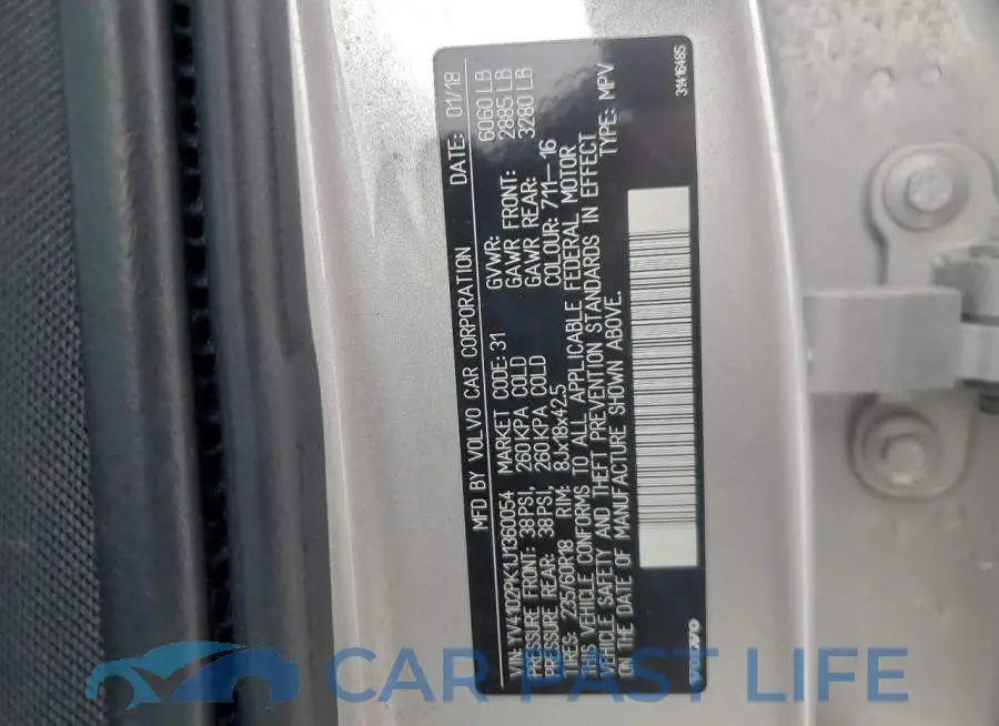 YV4102PK1J1360054# 13