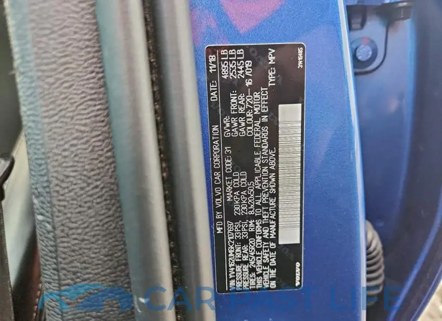 YV4162UM6K2107697# 13