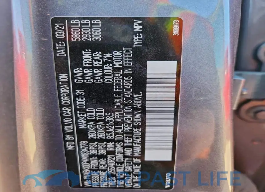 YV4BK0DP4M1834778# 13