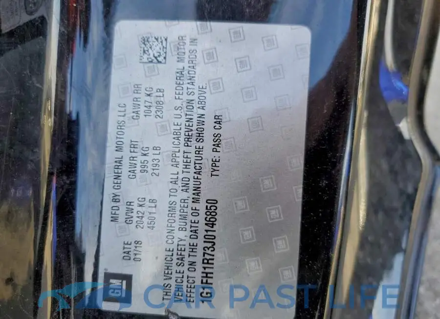 1G1FH1R73J0146850# 13
