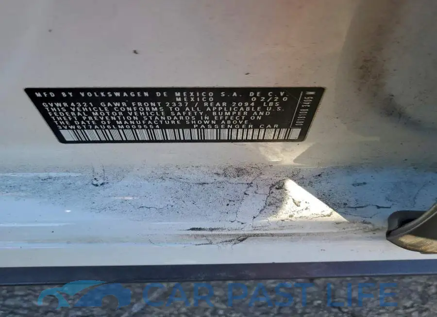 3VW6T7AU6LM009554# 13