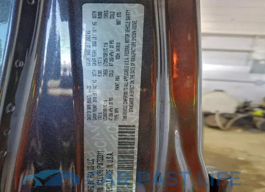 1C4JJXR61PW703311# 12