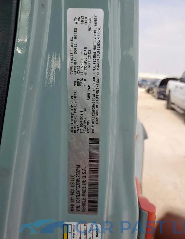 1C4RJXFG3RW253714# 14