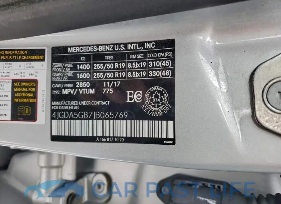 4JGDA5GB7JB065769# 14