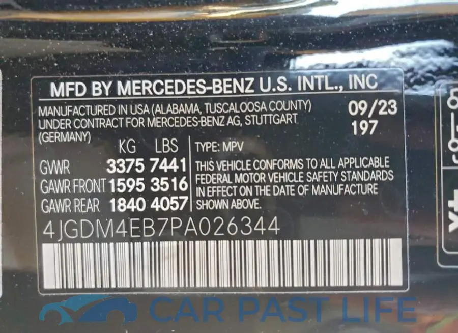 4JGDM4EB7PA026344# 14