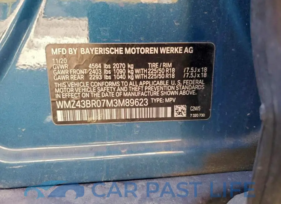 WMZ43BR07M3M89623# 12