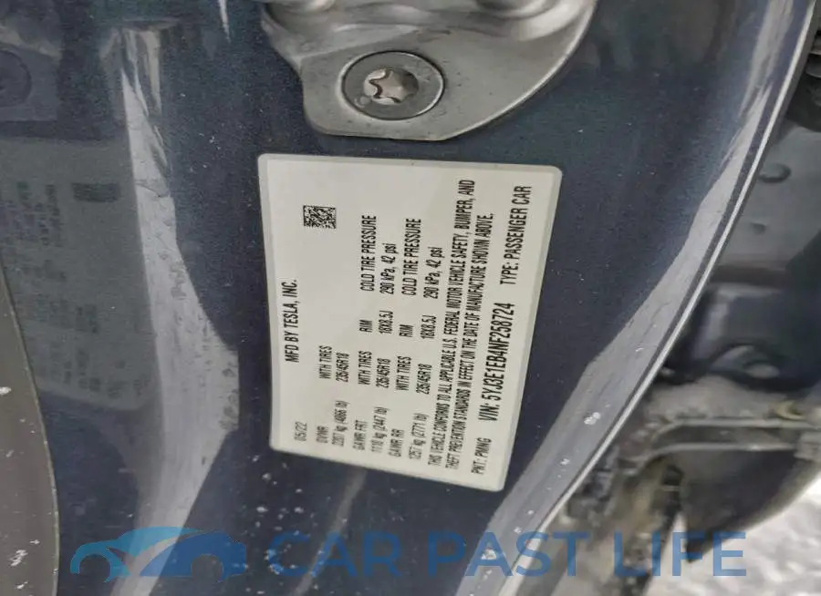 5YJ3E1EB4NF258724# 13