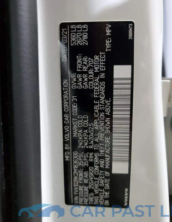 YV4102RK2M1836300# 13