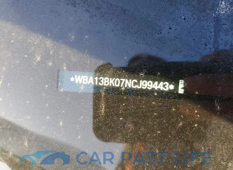 WBA13BK07NCJ99443# 13