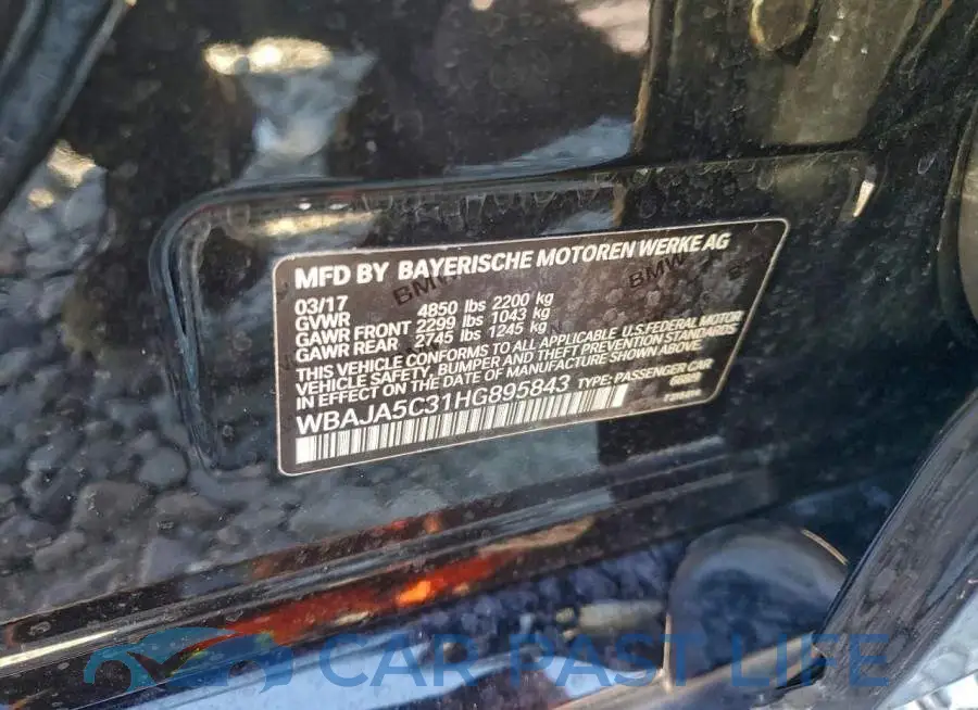 WBAJA5C31HG895843# 13