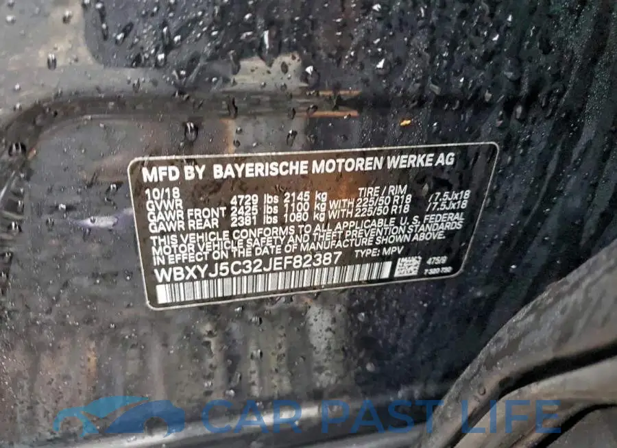 WBXYJ5C32JEF82387# 13