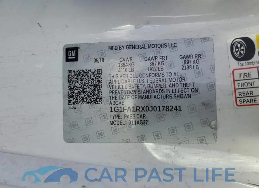 1G1FA1RX0J0178241# 12