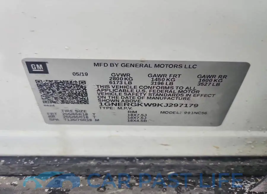1GNERGKW9KJ297179# 13