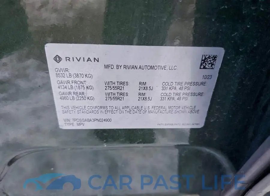 7PDSGABA3PN024900# 13