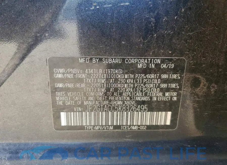 JF2GTACC5K8326495# 12