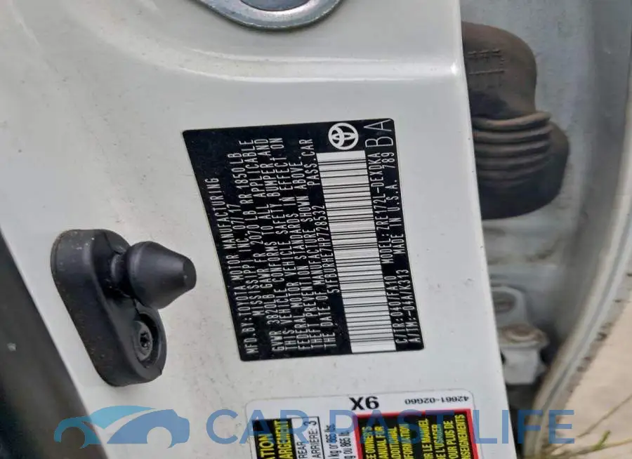 5YFBURHE7HP728532# 12