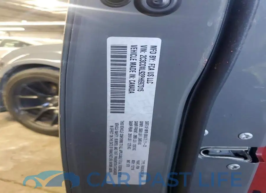 2C3CDXL92PH697315# 12