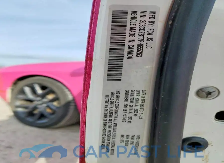 2C3CDZBT7PH655263# 13