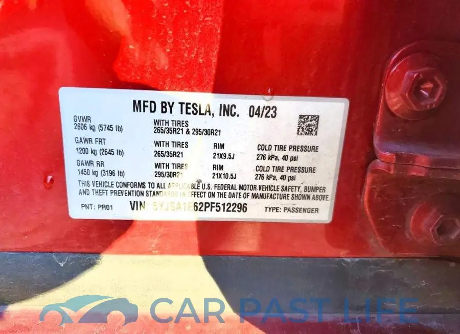 5YJSA1E62PF512296# 13